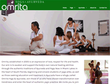 Tablet Screenshot of omritayoga.com